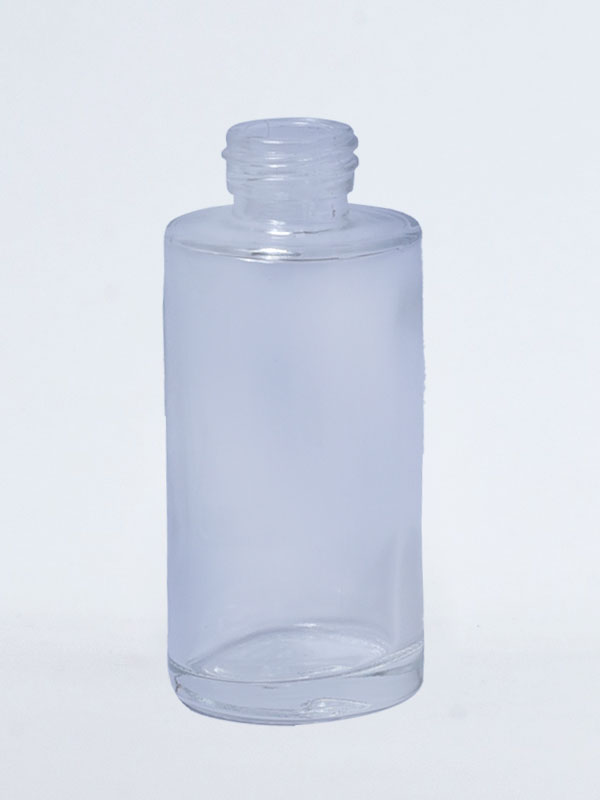 40ML Broad and Straight Shoulder Clear Lotion Glass Bottles